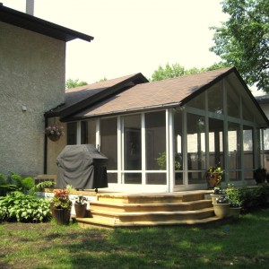 Gable/Sloped Style Roof - Glastar Sunrooms by SunShade